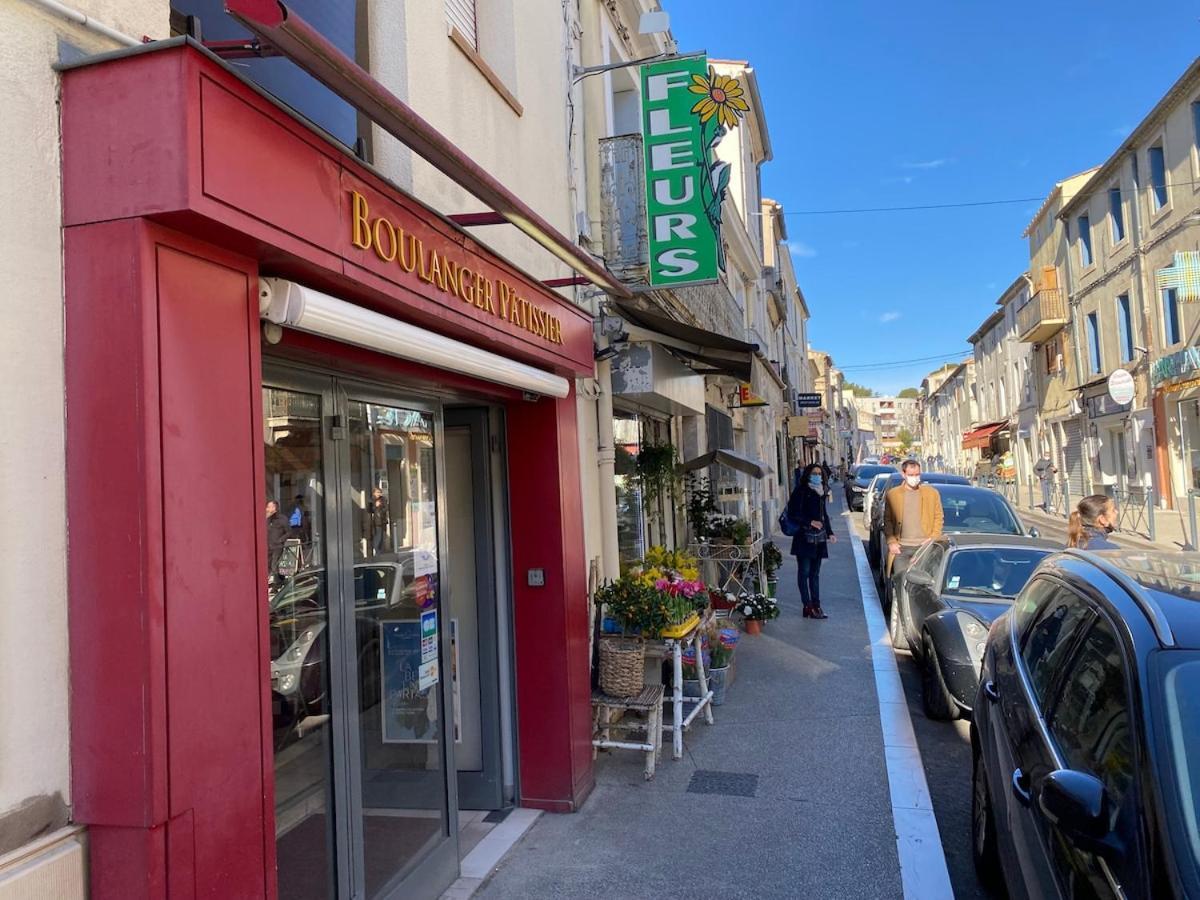 Superbe Appartement Climatise Avec Patio Montpellier Exterior photo